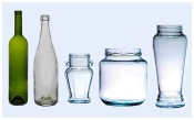 glass bottle and jar