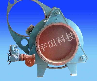 hot blast valve, cold blast valve, swing goggle valve in the blast furnace system