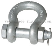 Bolt Type Safety Pin Anchor Shackle
