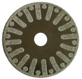 electroplated cutting disc