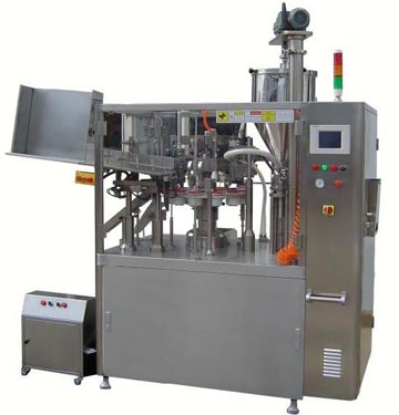 Tube Filling and Sealing Machine 