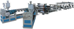 PP/PE/ABS/HIPS sheet extrusion line