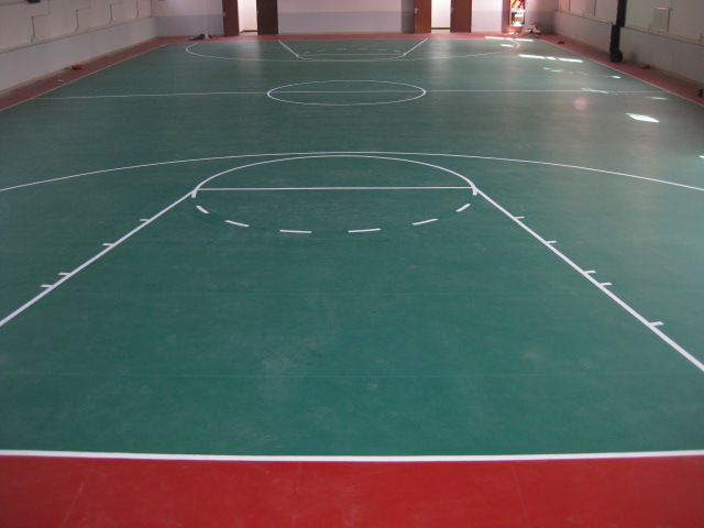 PVC sports floor
