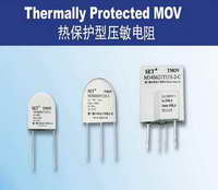 thermally protected MOV