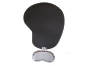 Ultra-thin wrist rest mouse pad