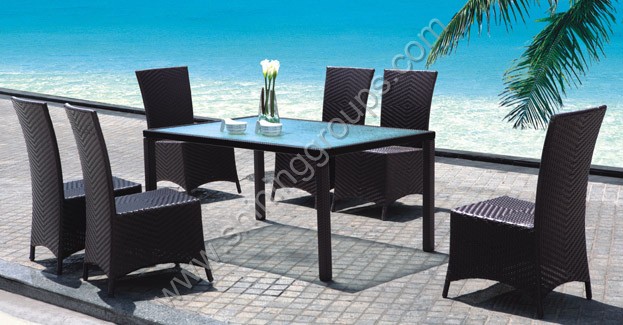 Dining Set(1Table+6Chairs)