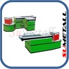 Checkout counter,cash counters,cash desk and tables for supermarket