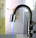 colorful LED faucet
