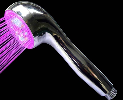 colorful LED showerhead