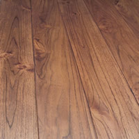 V-groove laminate flooring