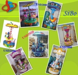 Musice Carousel, children amusement park equipment
