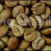 Green ivorian robusta coffee beans