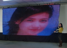 Soft LED screen for stage backdrop at special events stage lighting,marketing tours,entertainment,exhibits,corporate events