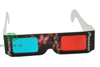 Paper 3D Glasses Cyan Red SN3D 013