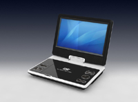 9-inch Portable DVD Player with TV/USB/Card Reader and Games