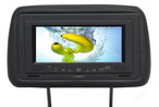7 inch headrest dvd with TV/ touch secreen/game/MMC/MS/SD/