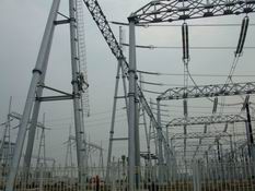 35-500KV substation structures and frames, diameter steel pipe, polygonal steel pole and thin-walled centrifugal concrete