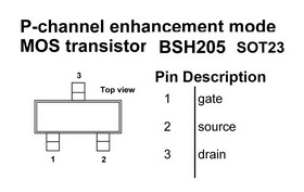 BSH205 MOSFET 