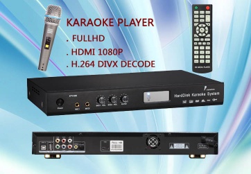 FULL HD Hard disk KARAOKE MACHINE 1080P HDMI H.264