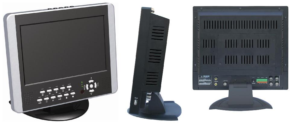 DVR with LCD Monitor