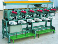 thread winding machine for textile