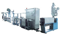 PLASTIC SHEATHING LINE FOR WIRE 