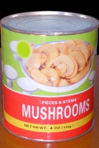 Mushroom Canned
