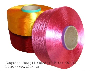 100% polyester yarn dope dyed FDY