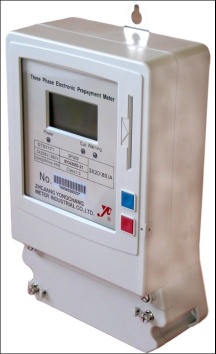 Three phase prepaid meter/energy meter/electricity meter