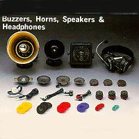 Buzzers, Horns, Speakers & Headphones 