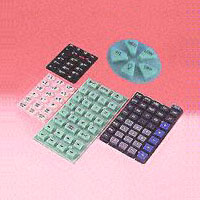 Phosphorescent Rubber Keypads
