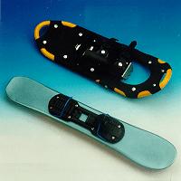 Snowshoes & Mini Ski Board
