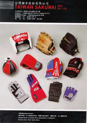 Baseball Glove, Ice Hockey Glove, Water Ski Glove