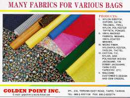 Many Fabrics for Various Bags