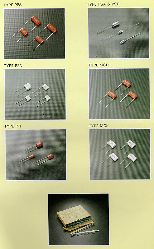 Polypropylene / Polycarbonate Film Capacitor Reference Data 