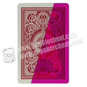 Red Kem marked cards for UV contact lenses and poker cheating