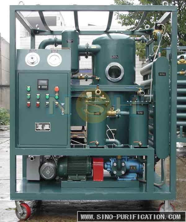 DOUBLE-STAGE HIGH-EFFICIENCY VACUUM INSULATION OIL PURIFIER