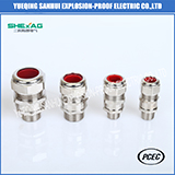 Double sealed armored cable glands