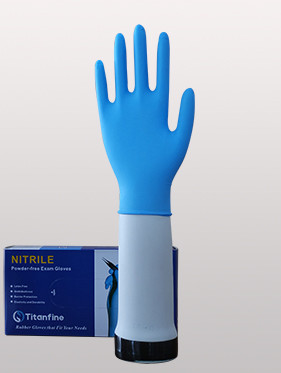 nitrile disposable exam gloves