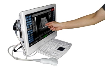 18 inchTouch Screen Ultrasound Scanner machine with convex probe SG-U8