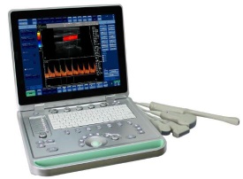 15 inch Laptop Portable Color Doppler with convex probe SGC2