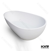 High quality special design hotel modern solid surface bathtub