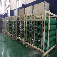 cylinder rack in factory