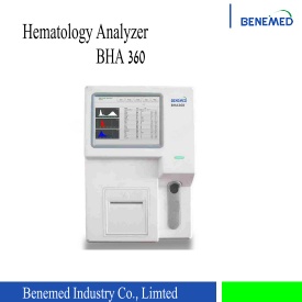 Fully Automated Hematology Analyzer 3 Part Double Channel BHA3601