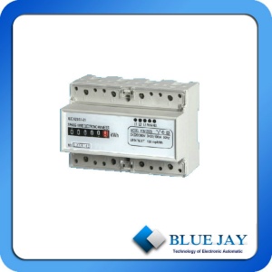 LCD display Electricity Meters for DIN Rail Used for Electric Energy Management