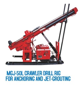 Mgj-50L Crawler Drilling Rig for Anchoring and Jet-Grouting