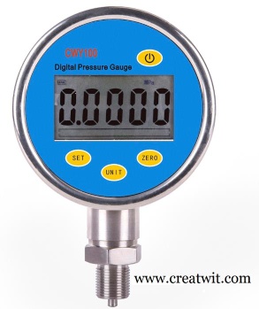 Precision digital pressure gauge