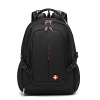 Large Capacity Waterproof Fabric School Laptop Backpack Bags with Multi-functipnal Pockets