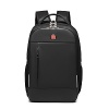 OEM Black Color University School Computer Bag Men Functional Business Travel Laptop Backpack