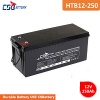 Csbattery 12V250ah High Quality AGM Solar Battery for Inverter/Solar Panels - HTB12-250